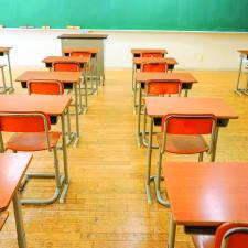 empty classroom