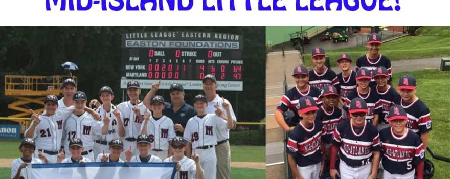 good luck mid-island little league