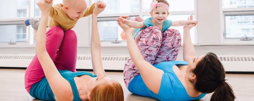 mommy and me fitness class