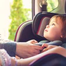 toddler in car seat