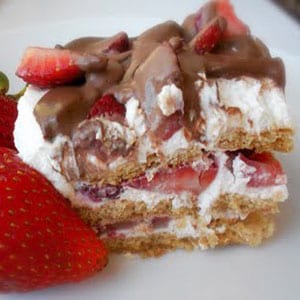 strawberry ice box cake