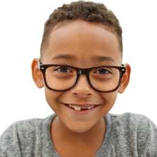 boy with glasses