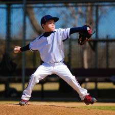 little league player