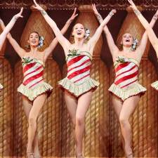 rockettes from radio city's christmas spectacular in nyc