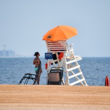 lifeguard at beach