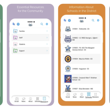 The District 31 app is for parents in Staten Island to stay updated on their child's education.