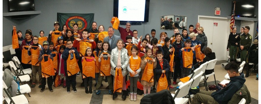 kids at a zimmer club youth conservation class