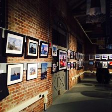 photographs of lighthouses on the wall