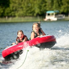 children water tubing