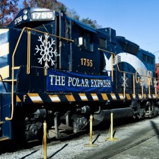 polar express holiday train ride near NYC